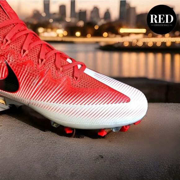 Nike Vapor Untouchable Pro TD Red Football Cleats 833385-601 - Men\'s Size 16 main image 4